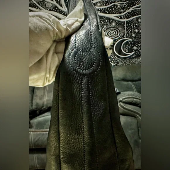 Authentic Vintage Gucci Black soft Leather hobo shoulder bag ❌90% OFF SALE❌ - Picture 12 of 17